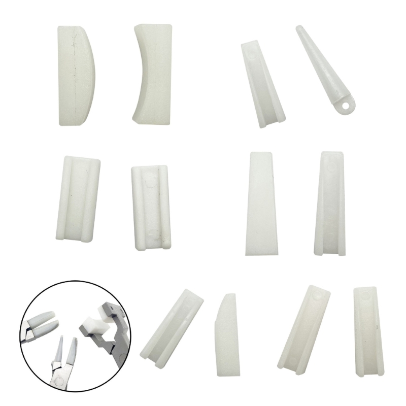 Jewelry Making Pliers Set - Paket 2 aksesori rahang pengganti plastik
