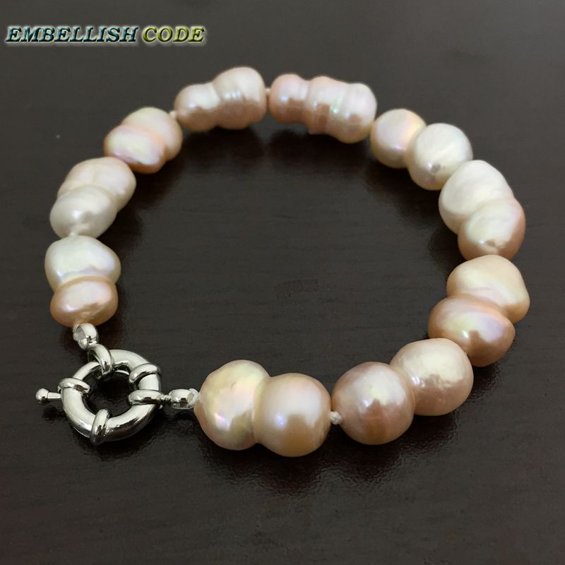 Jewelry Making The Well - Laris manis gelang Baroque style Irregular