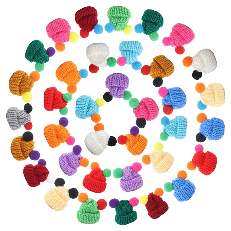 Jewelry Making Table - 10/20 buah topi rajut Mini topi