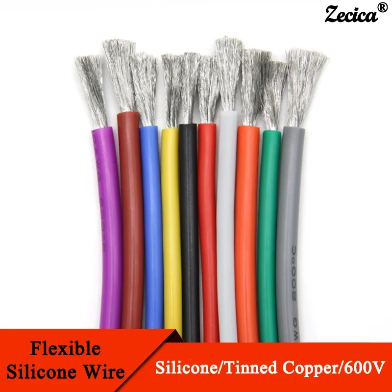 Wire 22 Gauge Copper - Kabel Tahan Panas 1M/5M 30 28