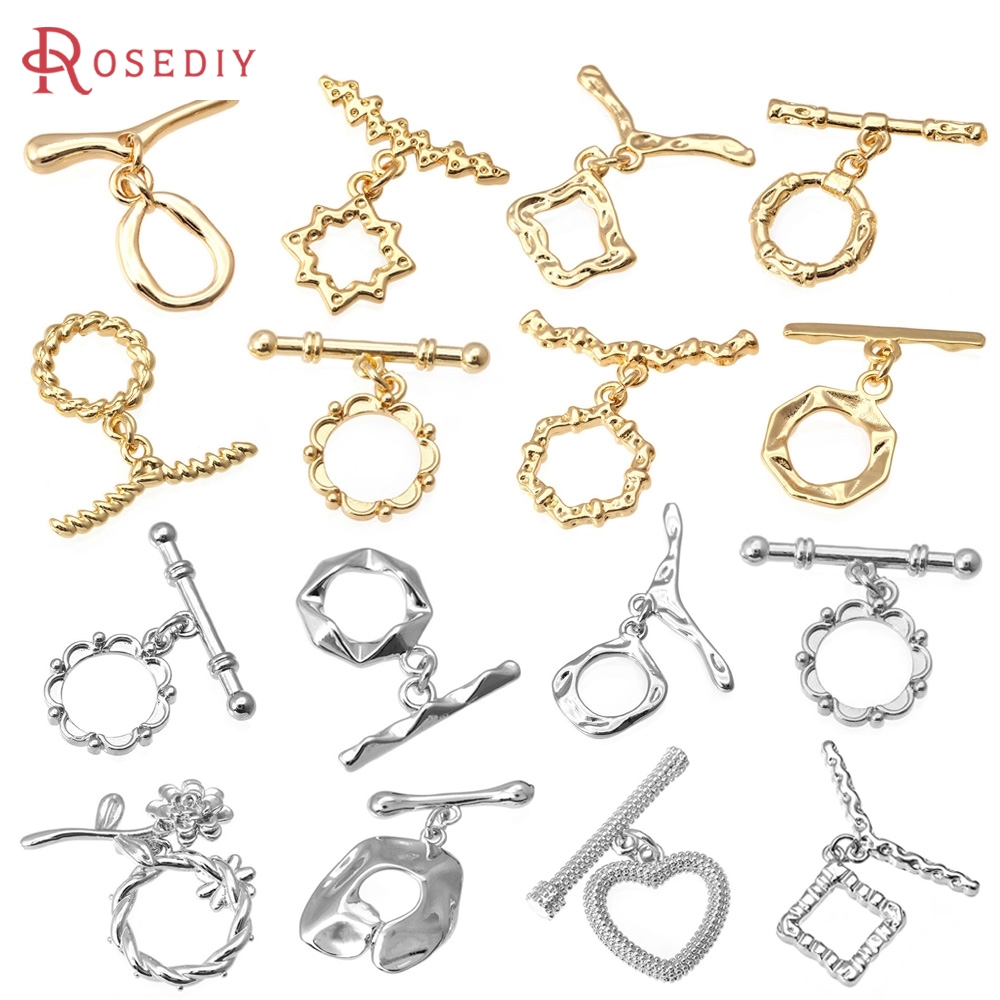 Jewelry Making Soldering Kit - 6 Set Kancing Gelang Bulat Model