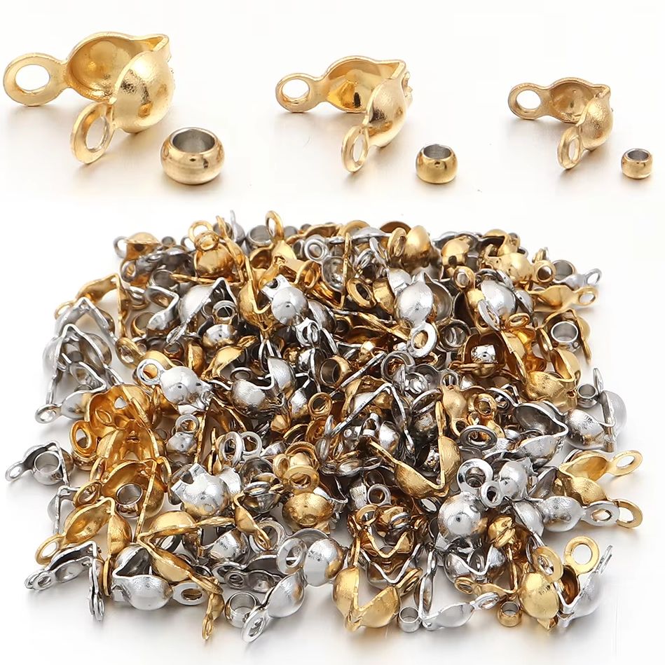 Jewelry Making Soldering Kit - 40-200pcs Konektor Baja Tahan Karat, Penjepit,