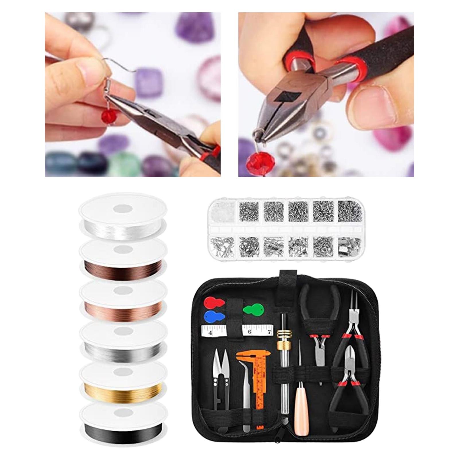 Jewelry Making Pliers Set - Perlengkapan Pembuatan Perhiasan Pemula: Anting, Kalung,