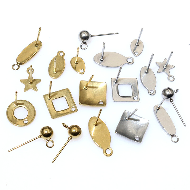 Jewelry Making Soldering Kit - 20 Buah Anting-Anting Kerajinan Baja Tahan