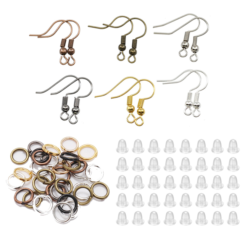 Jump Ring Assorted - 300pcs Kit Pengait Anting Hipoalergenik Campuran