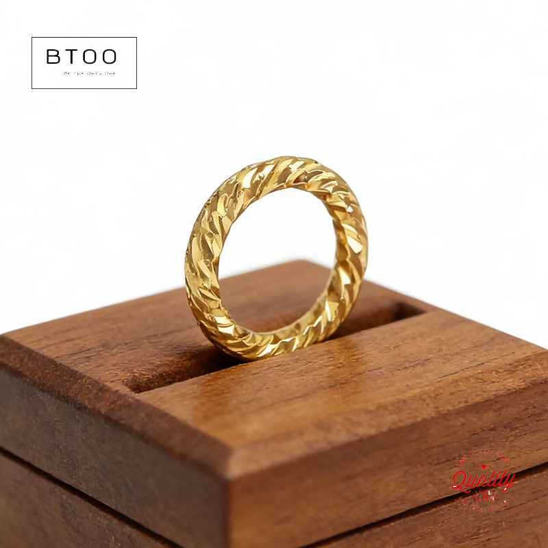 Jump Ring Assorted - Cincin Loncat Tertutup Berkilau Lapis Emas