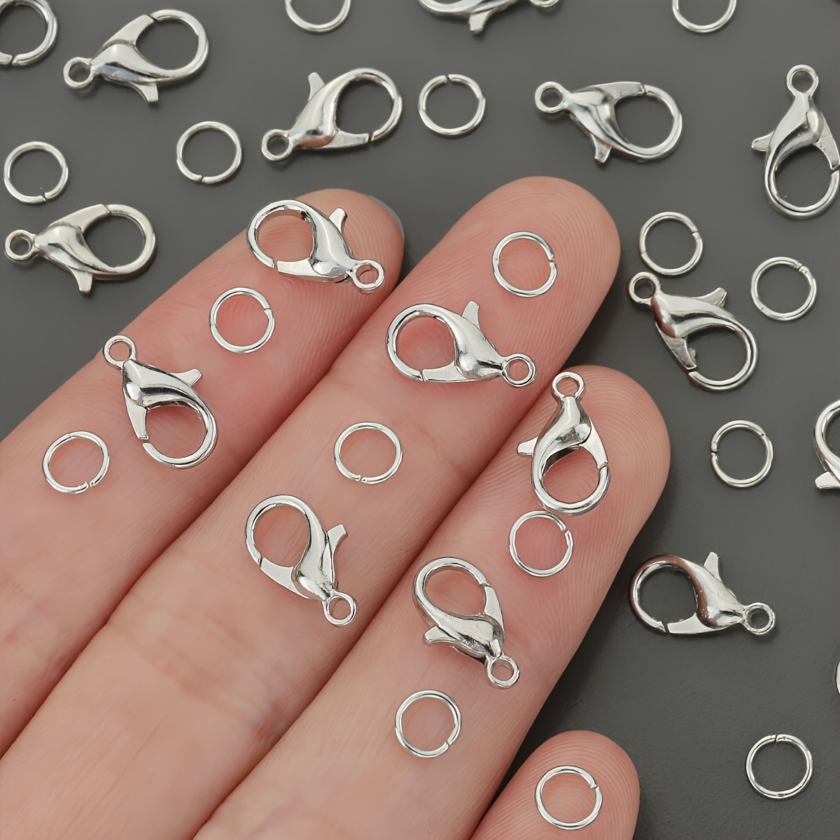 1/2/300 Buah Gesper Lobster Ci - Jewelry Making Articles ulasan dan harga