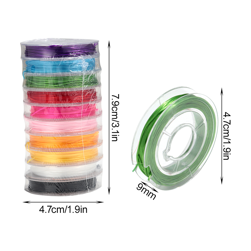 Tali Kristal Elastis Warna Cam - Crystal Bead Mix ulasan dan harga
