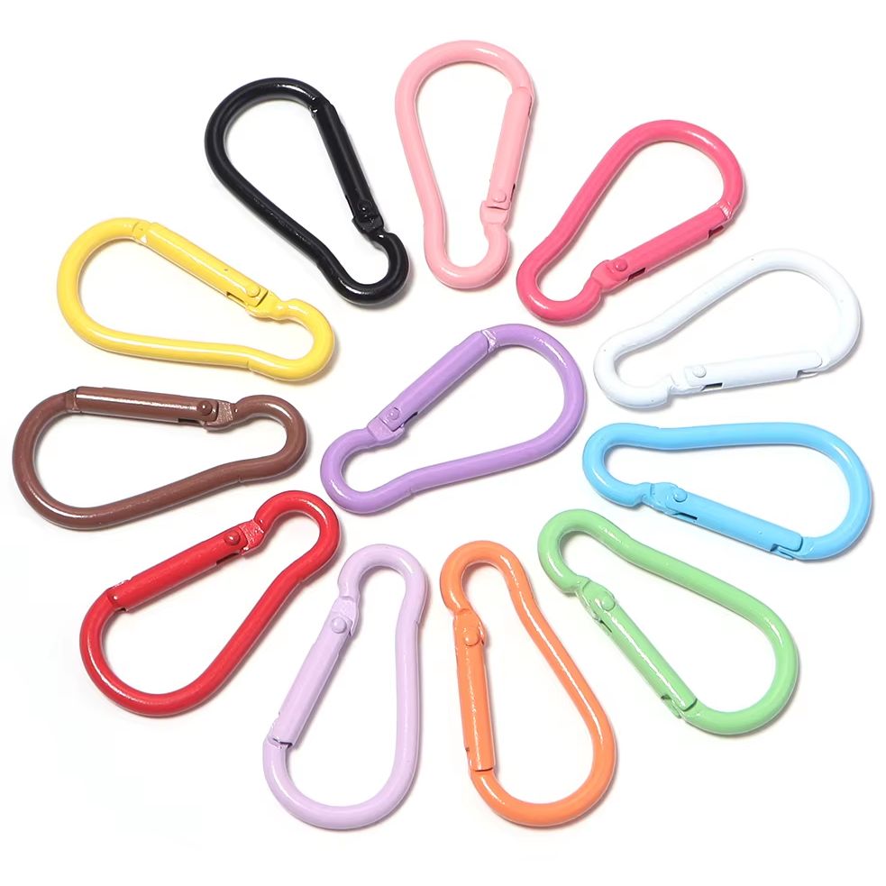 10 Buah Klip Karabiner Bentuk  - Jewelry Making School ulasan dan harga