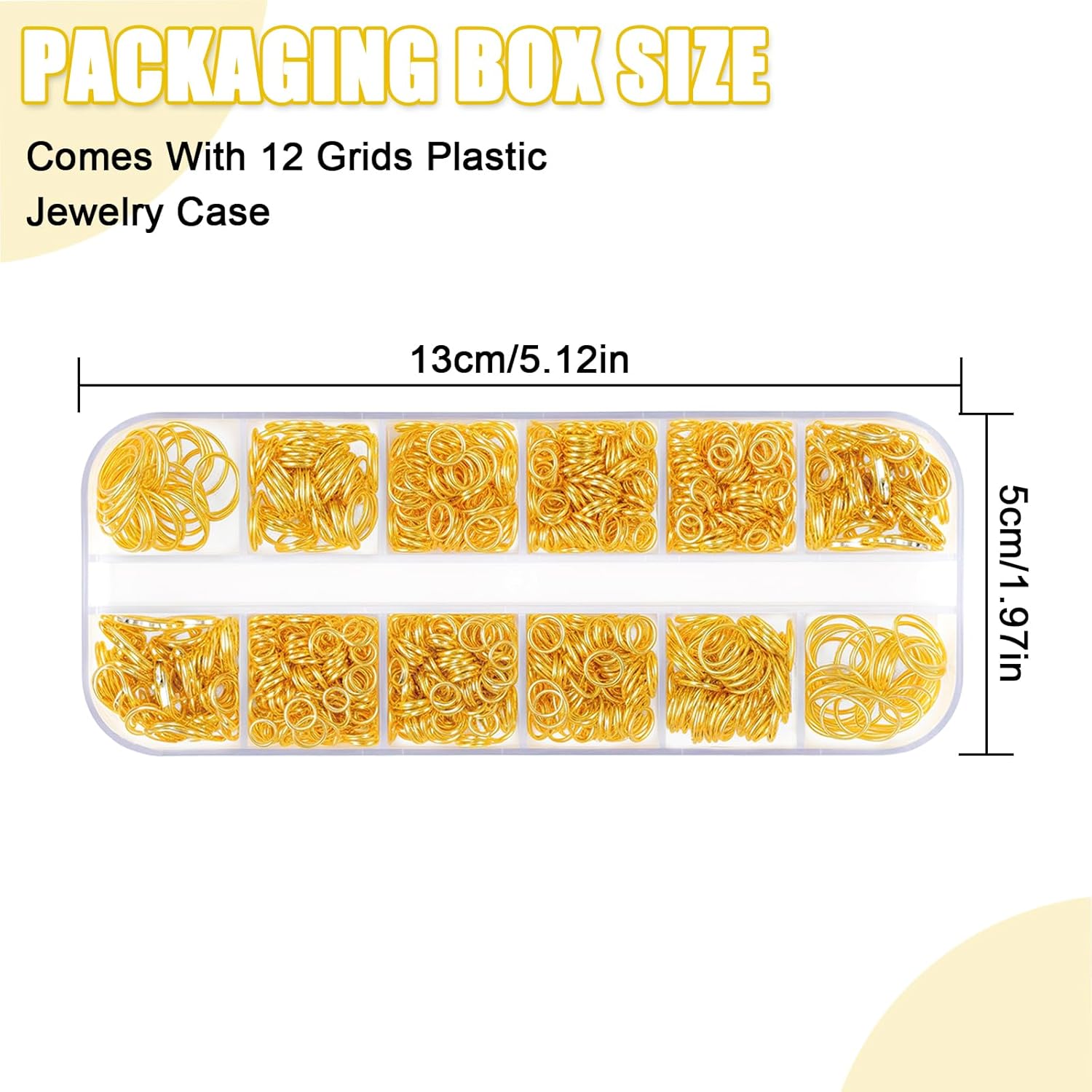 Phinus 1200P Gold Jump Rings K - Jump Ring Assorted ulasan dan harga