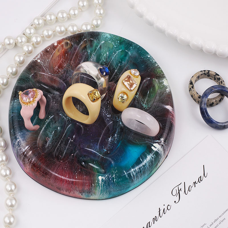 DIY kristal epoksi silikon cet - Jewelry Making Table ulasan dan harga