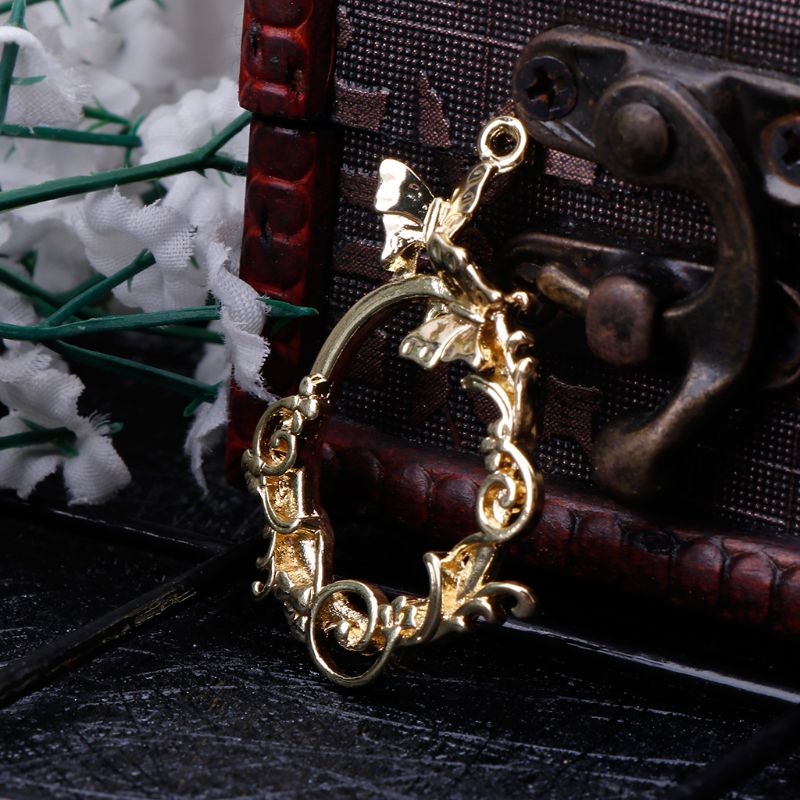4 Pcs Logam Bingkai Antik Inda - Jewelry Making Education ulasan dan harga