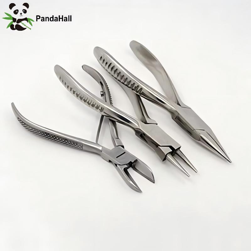 PandaHall 3pcs/set Tang Potong - Jewelry Making Pliers Set ulasan dan harga
