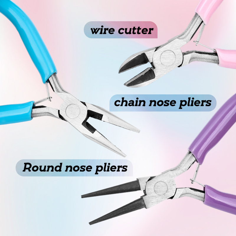 Set Tang Perhiasan Mini 3 Buah - Jewelry Making Pliers Set ulasan dan harga