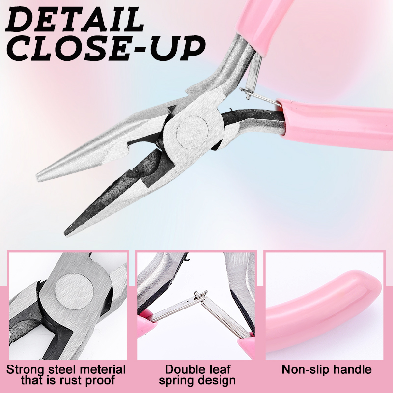 Set Tang Perhiasan Mini 3 Buah - Jewelry Making Pliers Set ulasan dan harga