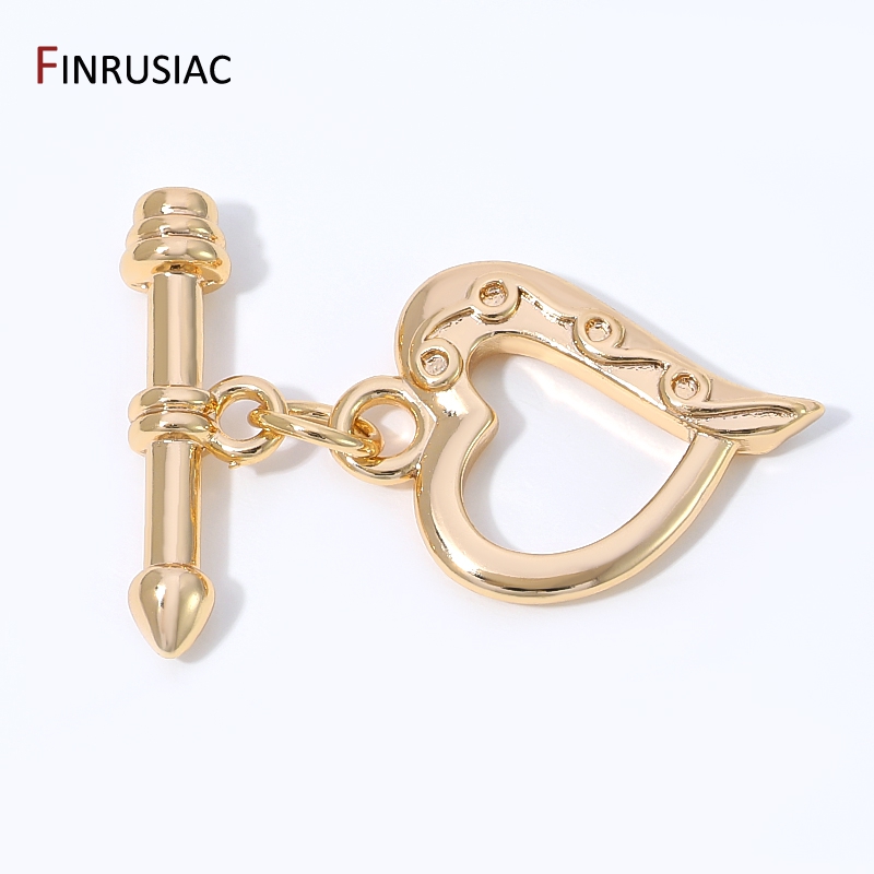 Kancing Pengunci Bentuk Hati B - Jewelry Making Articles ulasan dan harga