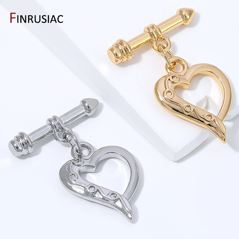 Kancing Pengunci Bentuk Hati B - Jewelry Making Articles ulasan dan harga