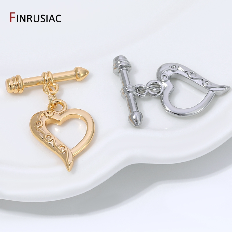 Kancing Pengunci Bentuk Hati B - Jewelry Making Articles ulasan dan harga