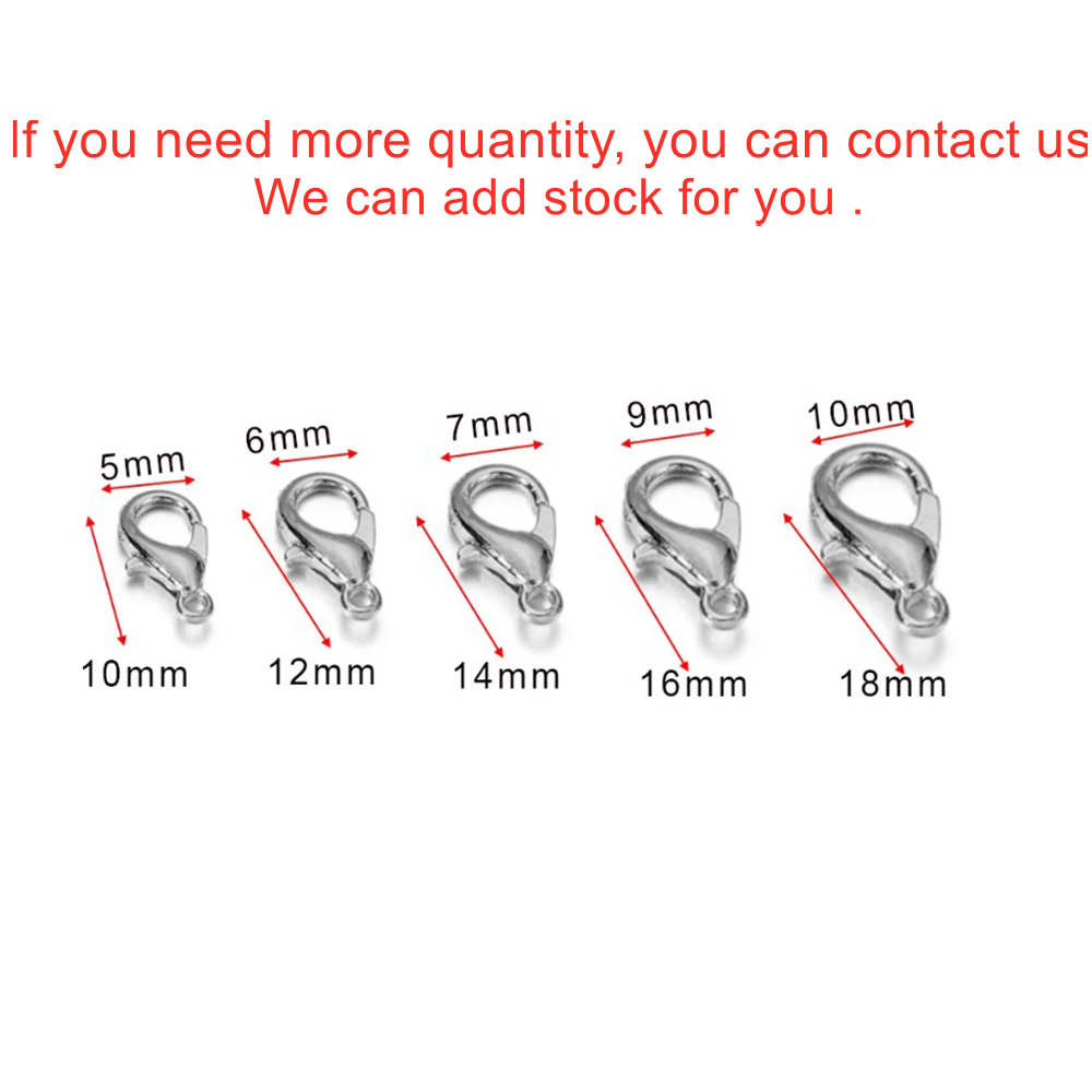 10pcs/lot Berbagai Ukuran Lobs - Jewelry Making Articles ulasan dan harga