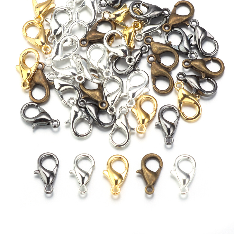 100 Buah 9 12 14Mm Gesper Lobs - Jewelry Making Accessories ulasan dan harga