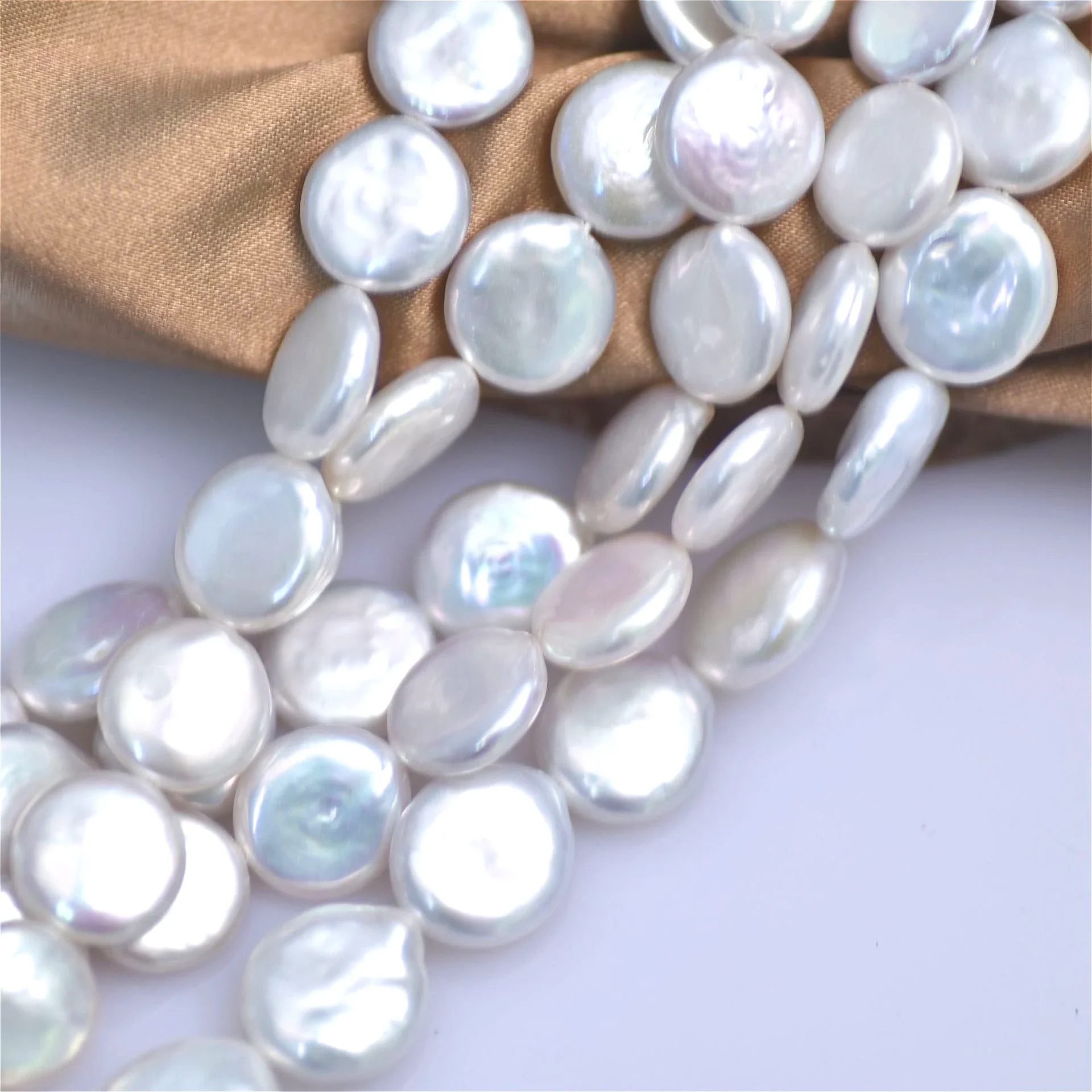 11-12Mm 6A Mutiara Bulat Putih - Jewelry Making The Well ulasan dan harga