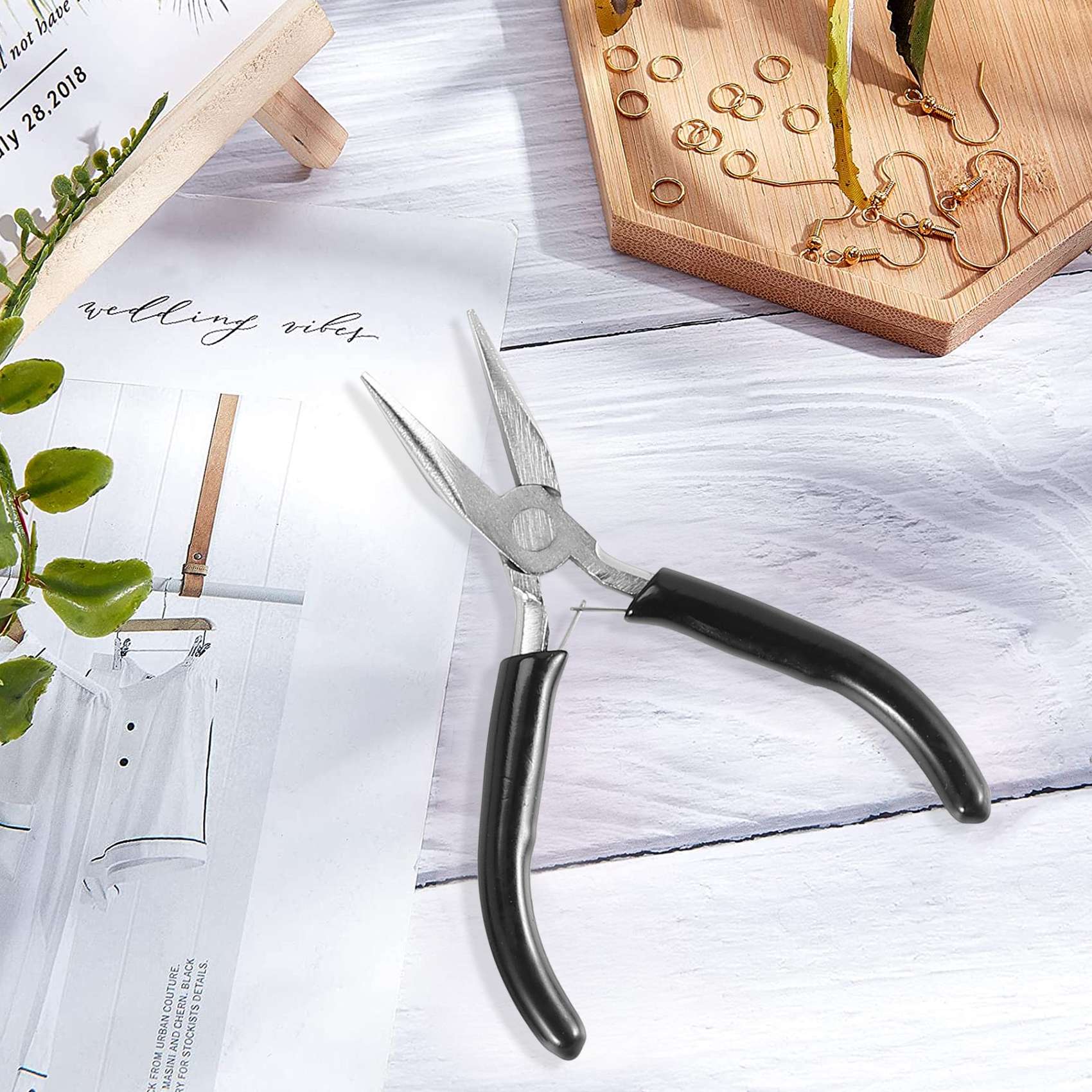 A23E-Tang Perhiasan, 8 Buah Al - Jewelry Making Pliers Set ulasan dan harga