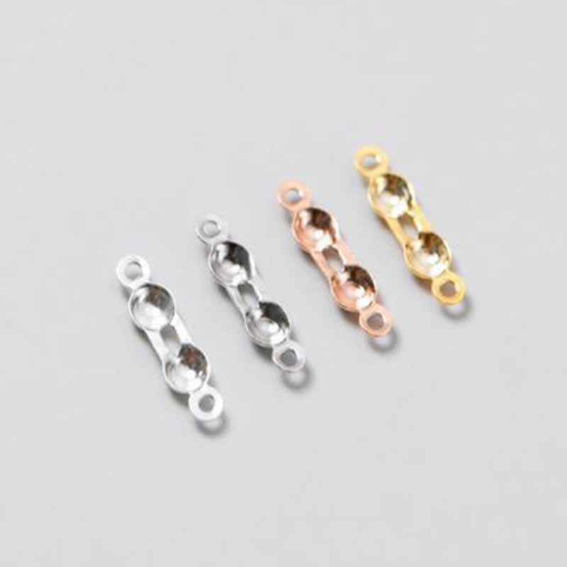 4pcs Manik-manik Penutup Perak - Jewelry Making School ulasan dan harga