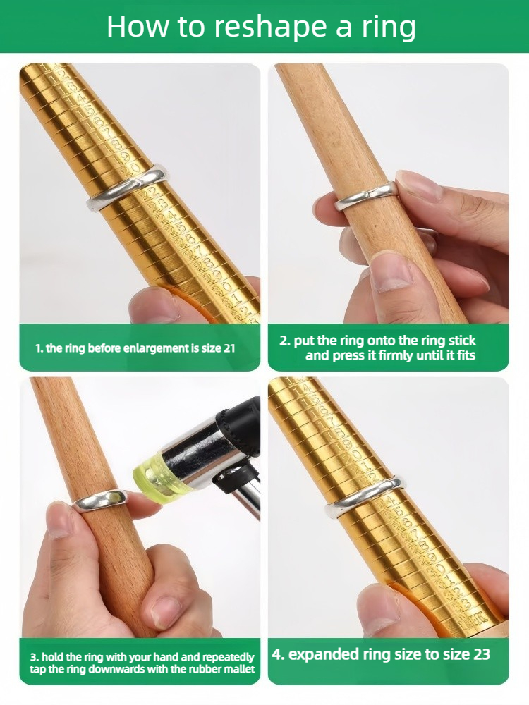 Mandrel Ukur Ukuran Cincin Kay - Jewelry Making Table ulasan dan harga