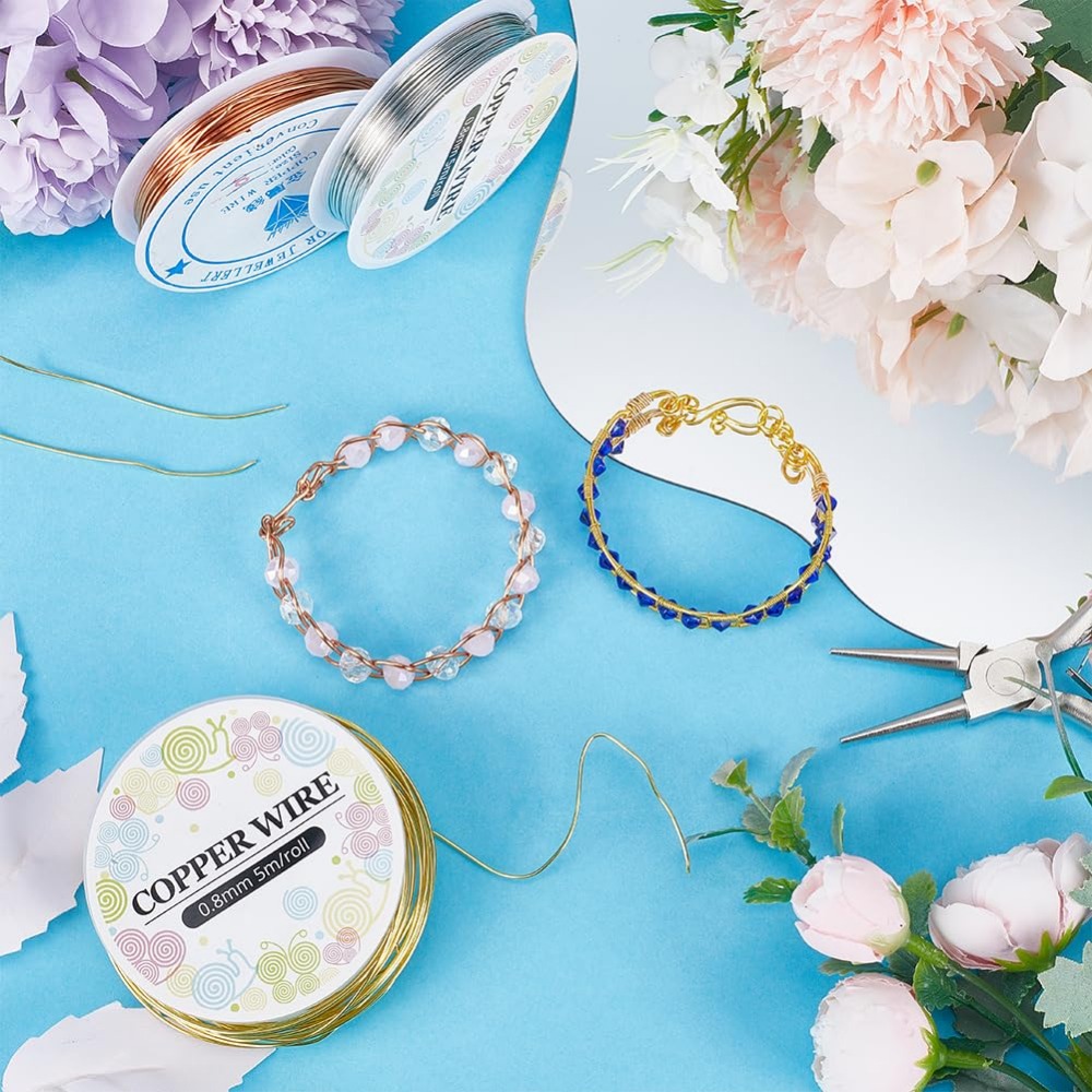 12.8M tembaga kawat perhiasan  - Jewelry Making Tutorials ulasan dan harga