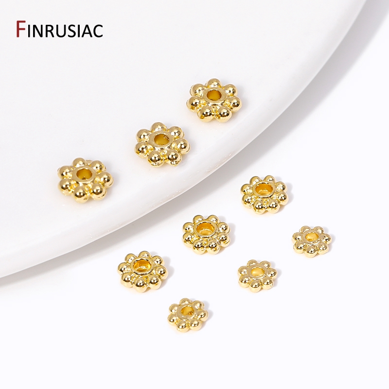 30 buah 4mm/5mm/6mm 14K asli b - Jewelry Making Bali ulasan dan harga