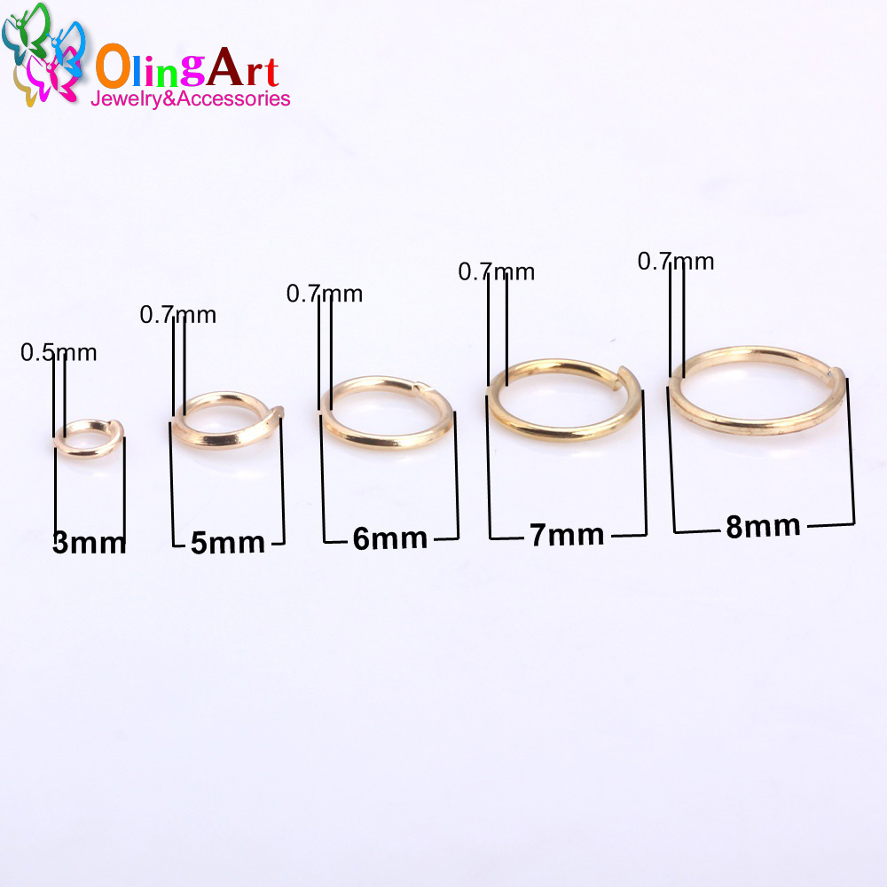 OlingArt KC Cincin Sambungan B - Jump Ring Assorted ulasan dan harga