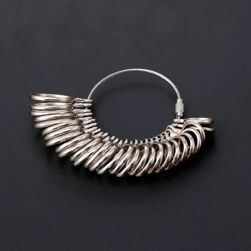 Alat Ukur Ukuran Cincin Logam  - Jewelry Making Education ulasan dan harga