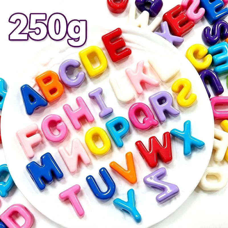 250 Gram Manik-Manik Huruf Lub - Jewelry Making Education ulasan dan harga