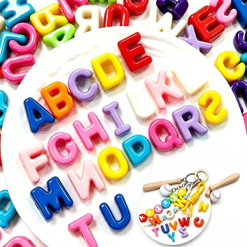 250 Gram Manik-Manik Huruf Lub - Jewelry Making Education ulasan dan harga
