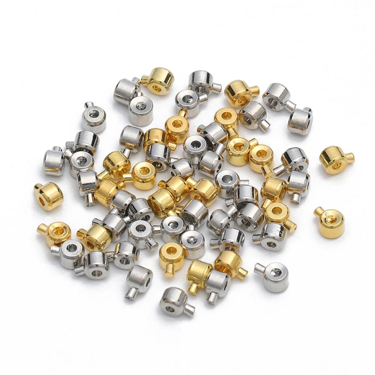 10 buah/lot Stopper pemosisian - Jewelry Making Education ulasan dan harga