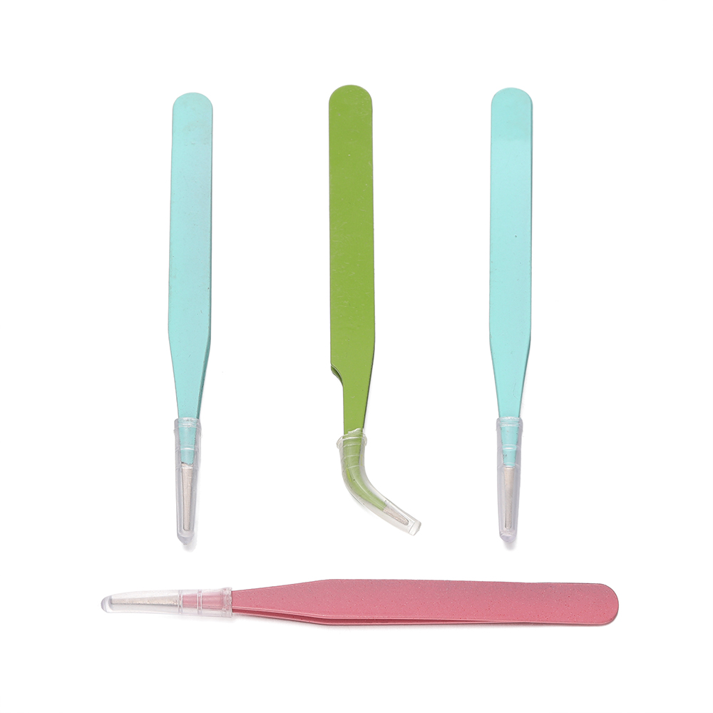 1 buah warna-warni Pinset alat - Jewelry Making Education ulasan dan harga