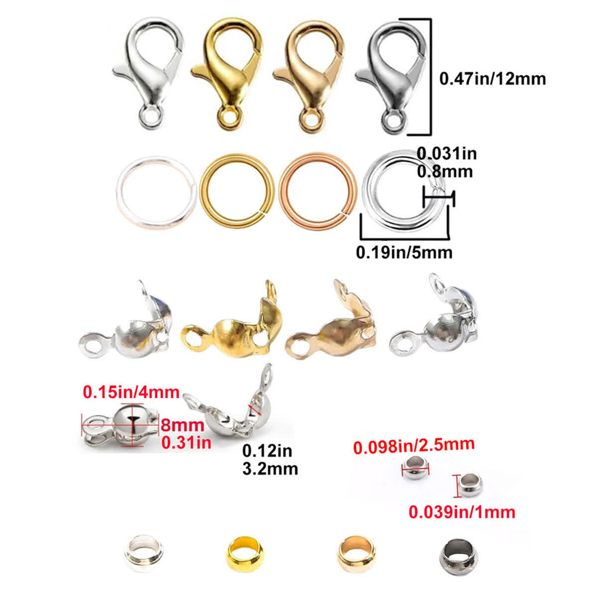 Set Manik-manik Aneka Warna da - Jewelry Making Education ulasan dan harga