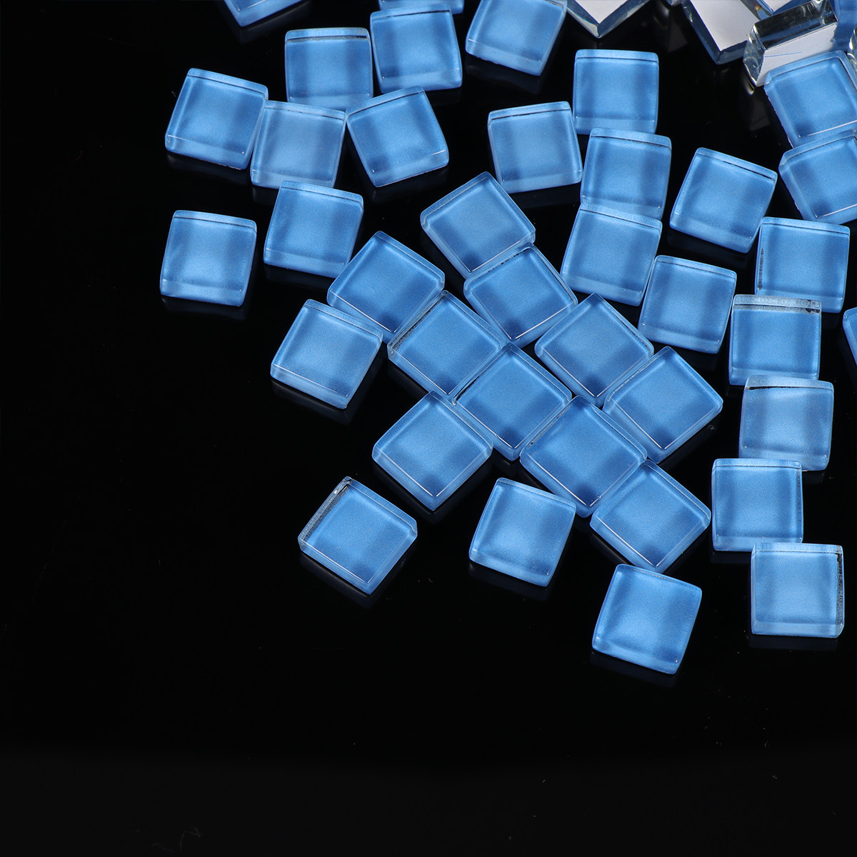 100 Buah Potongan Mosaik Plast - Jewelry Making Table ulasan dan harga