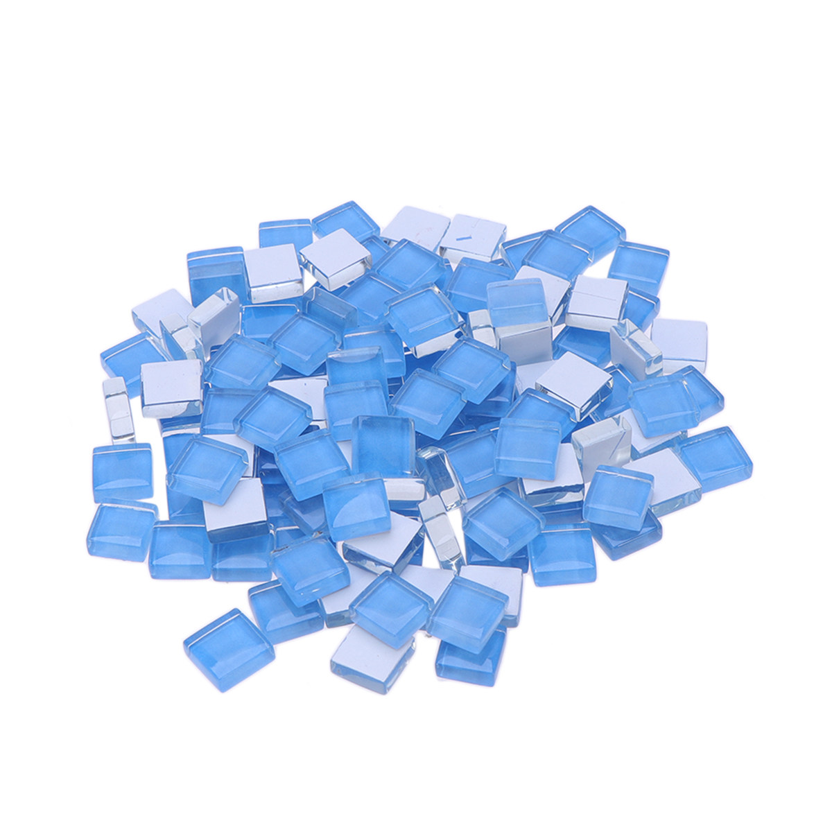 100 Buah Potongan Mosaik Plast - Jewelry Making Table ulasan dan harga