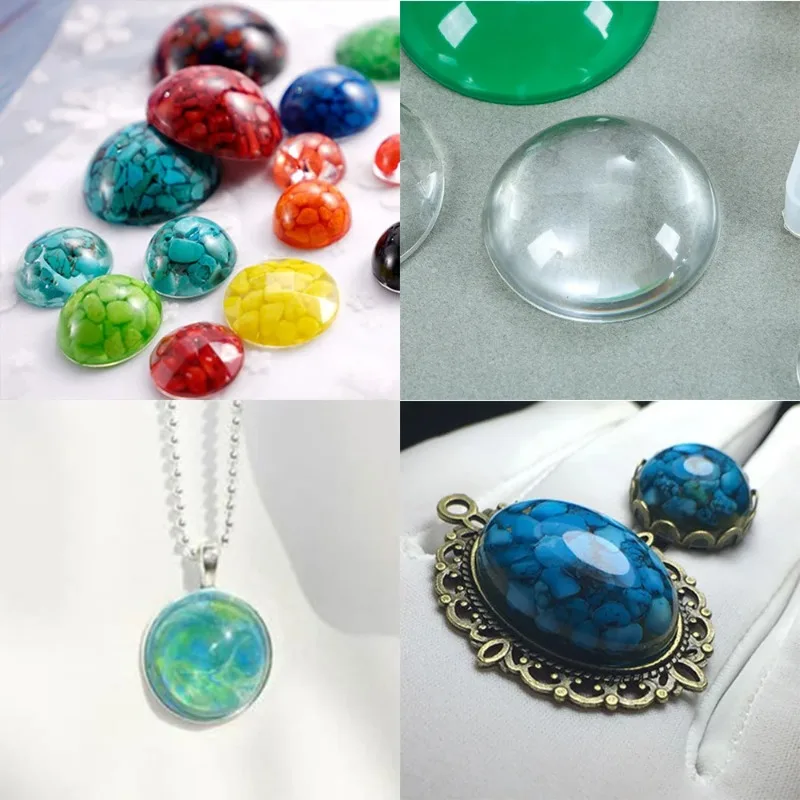 1 Buah Cetakan Silikon Setenga - Jewelry Making Tutorials ulasan dan harga