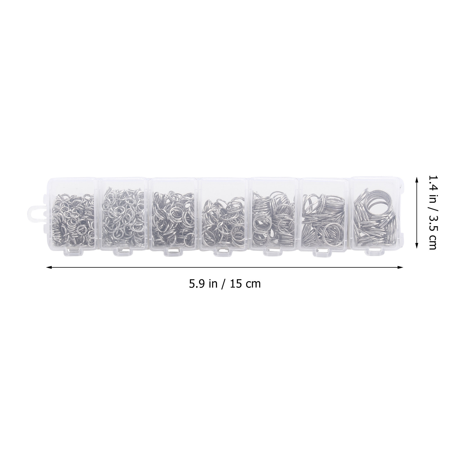 1 Kotak Set Cincin Perhiasan P - Jump Ring Assorted ulasan dan harga