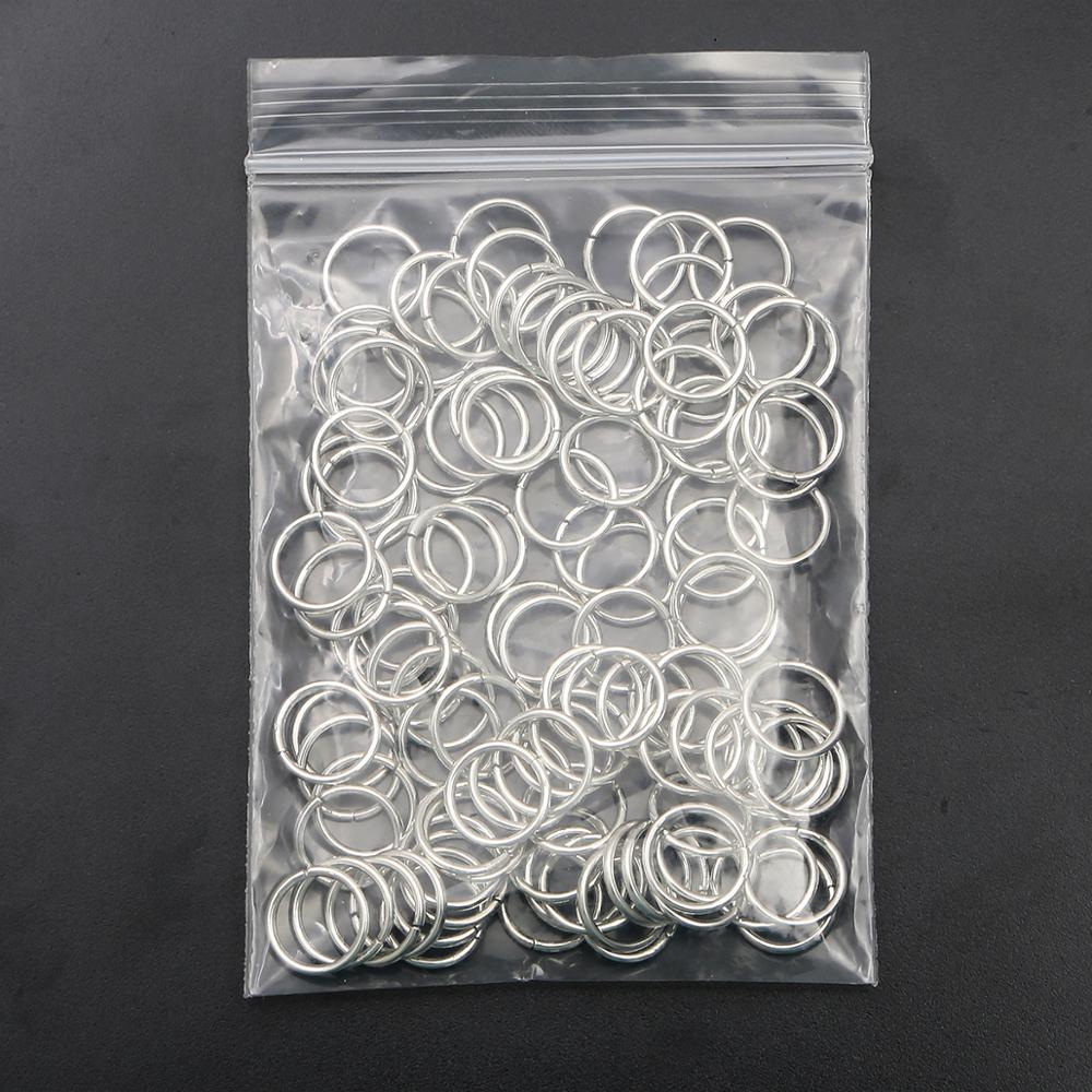 50-500 buah 3-18mm Loop Key Sp - Jump Ring Assorted ulasan dan harga