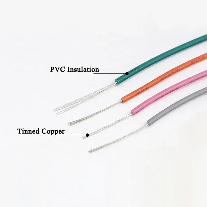 (5 warna Mix Kit)UL1007 kawat  - Wire 22 Gauge Copper ulasan dan harga