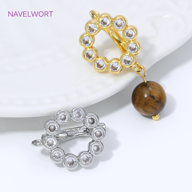 Perlengkapan Anting Bentuk Kip - Jewelry Making Articles ulasan dan harga