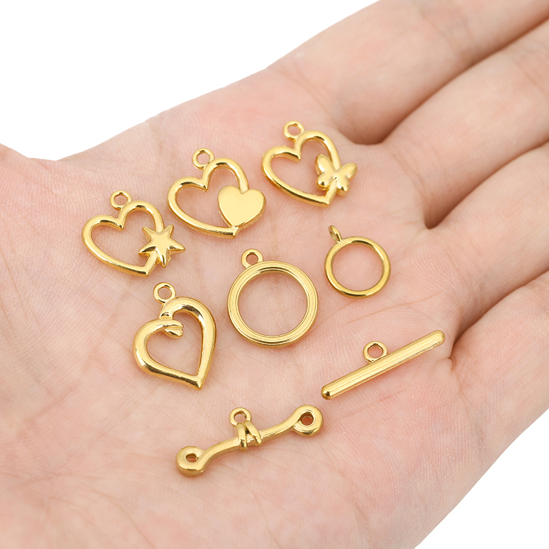 5 Set Kait Pengait Gelang Baja - Jewelry Making School ulasan dan harga