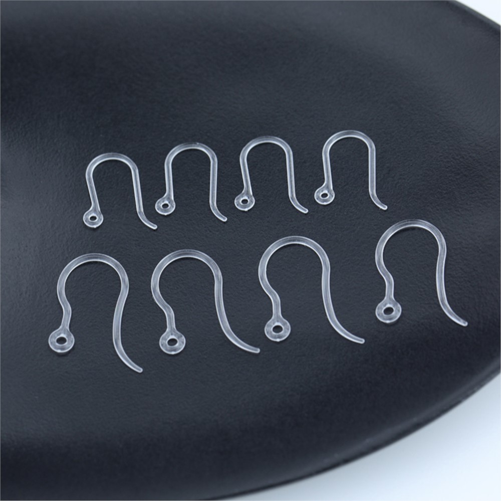 40 pcs Pengait Anting Plastik  - Jewelry Making Accessories ulasan dan harga