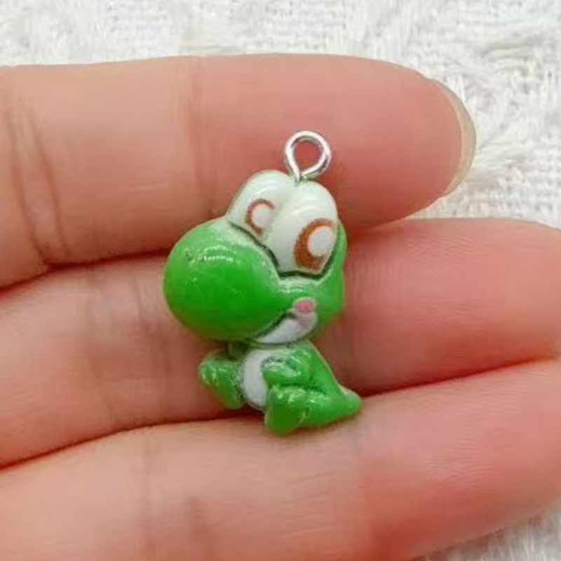 10 buah liontin kartun resin,  - Jewelry Making Accessories ulasan dan harga