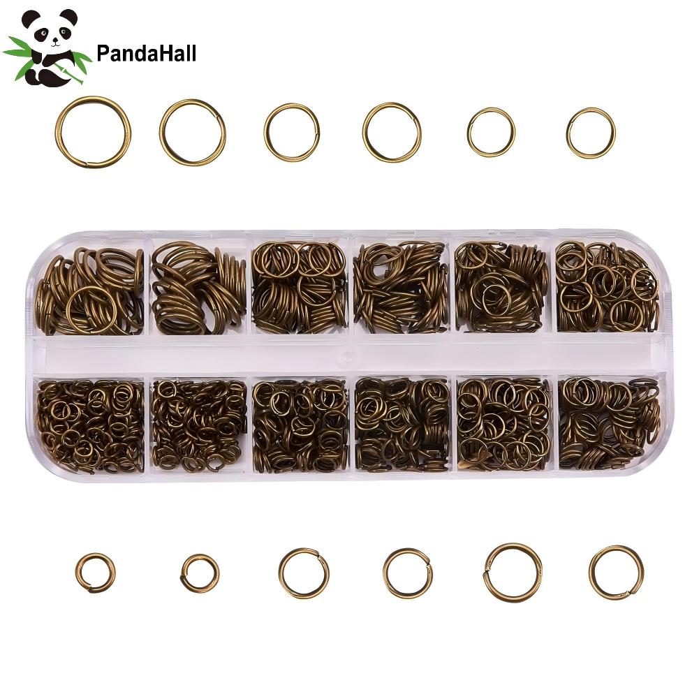 PandaHall Sekitar 1000pcs Cinc - Jump Ring Assorted ulasan dan harga