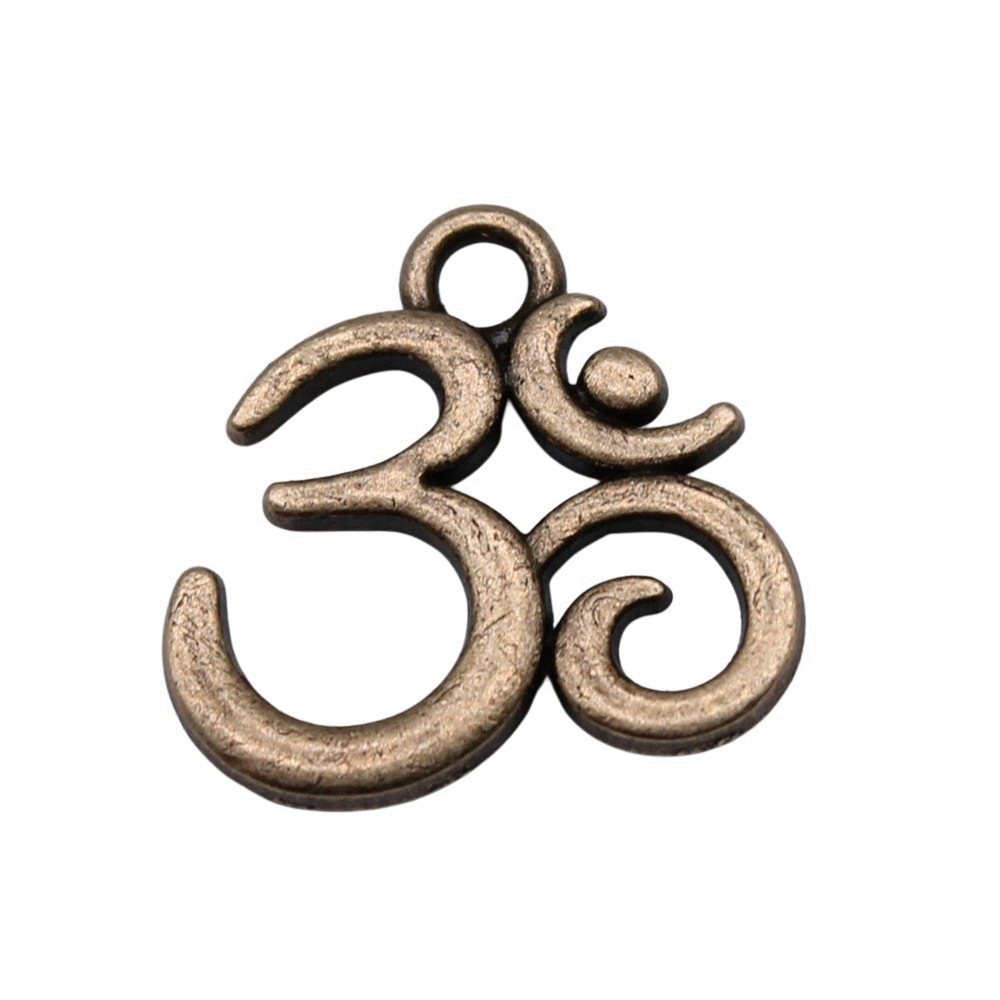 Liontin Simbol Meditasi Yoga,  - Jewelry Making The Well ulasan dan harga
