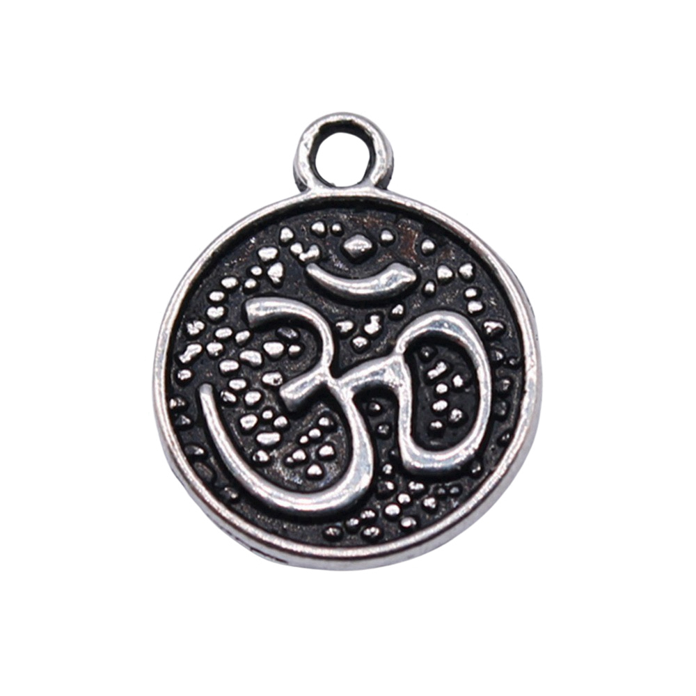 Liontin Simbol Meditasi Yoga,  - Jewelry Making The Well ulasan dan harga